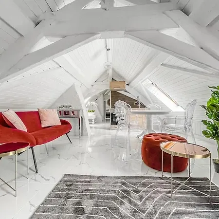 公寓 Loft In The Castle Chateau Du Chatelard 蒙特勒